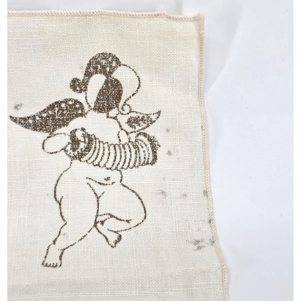 VTG Georges Briard This is Paradise Placemats Guest Bar Towels Set of 2 MCM - Picture 12 of 16